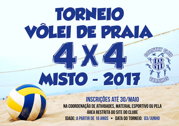 Torneio de Voleibol 4x4