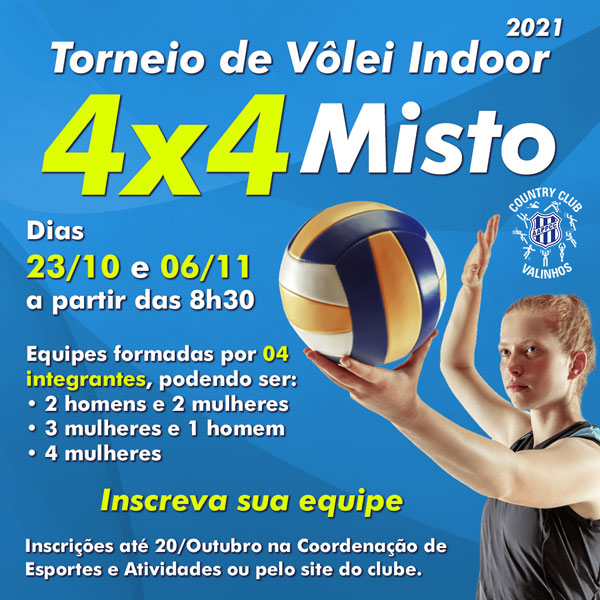 Torneio de Voleibol 4x4